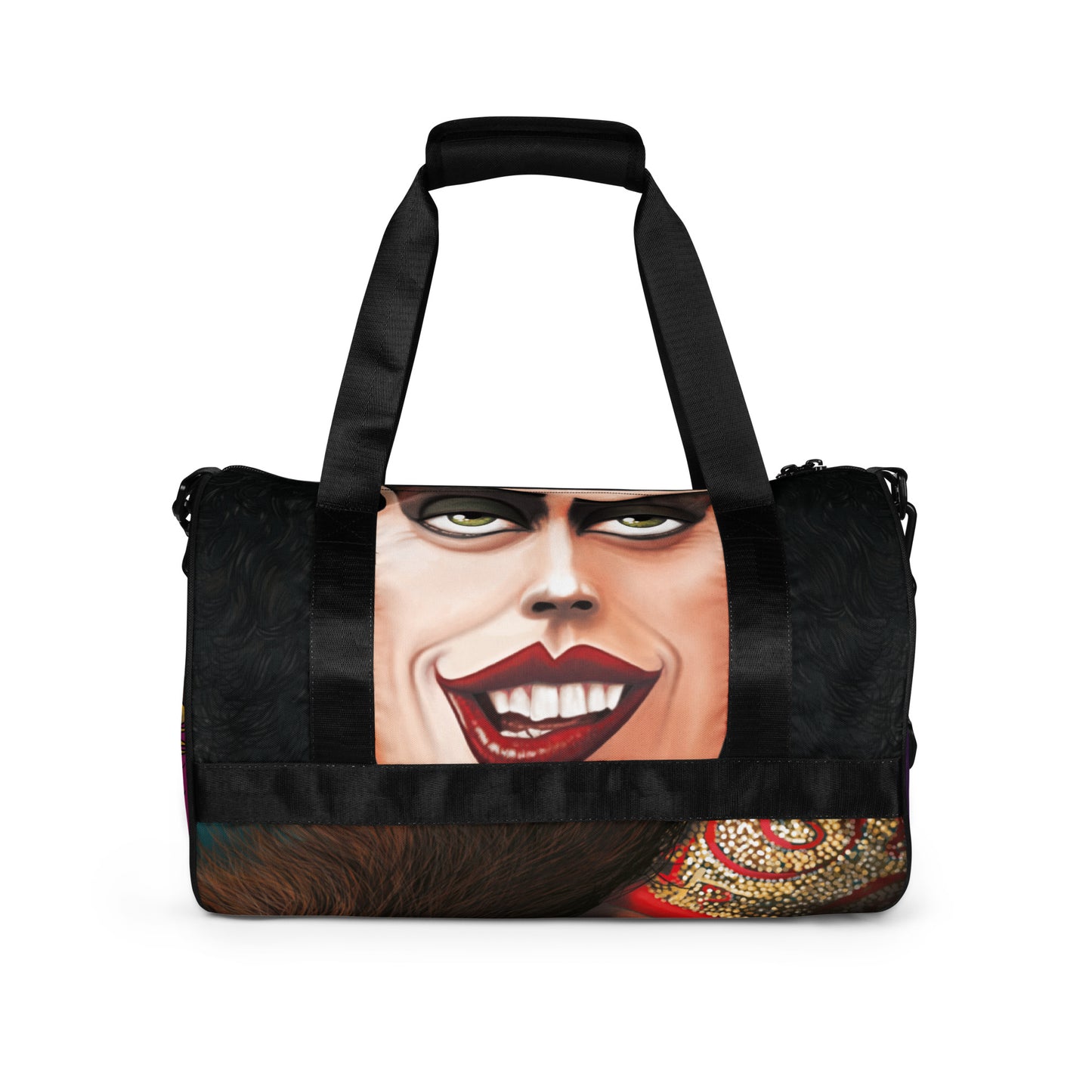 Gym bag - Jim, Tim, Elvis, Bowie, Jagger by Darren Green