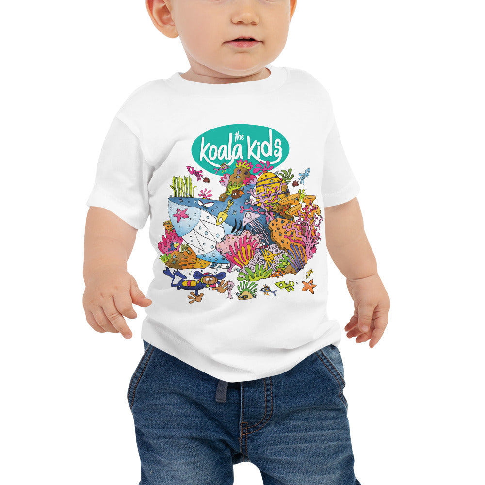 Baby Jersey Short Sleeve Tee KOALA KIDS BARRIER REEF SHARK