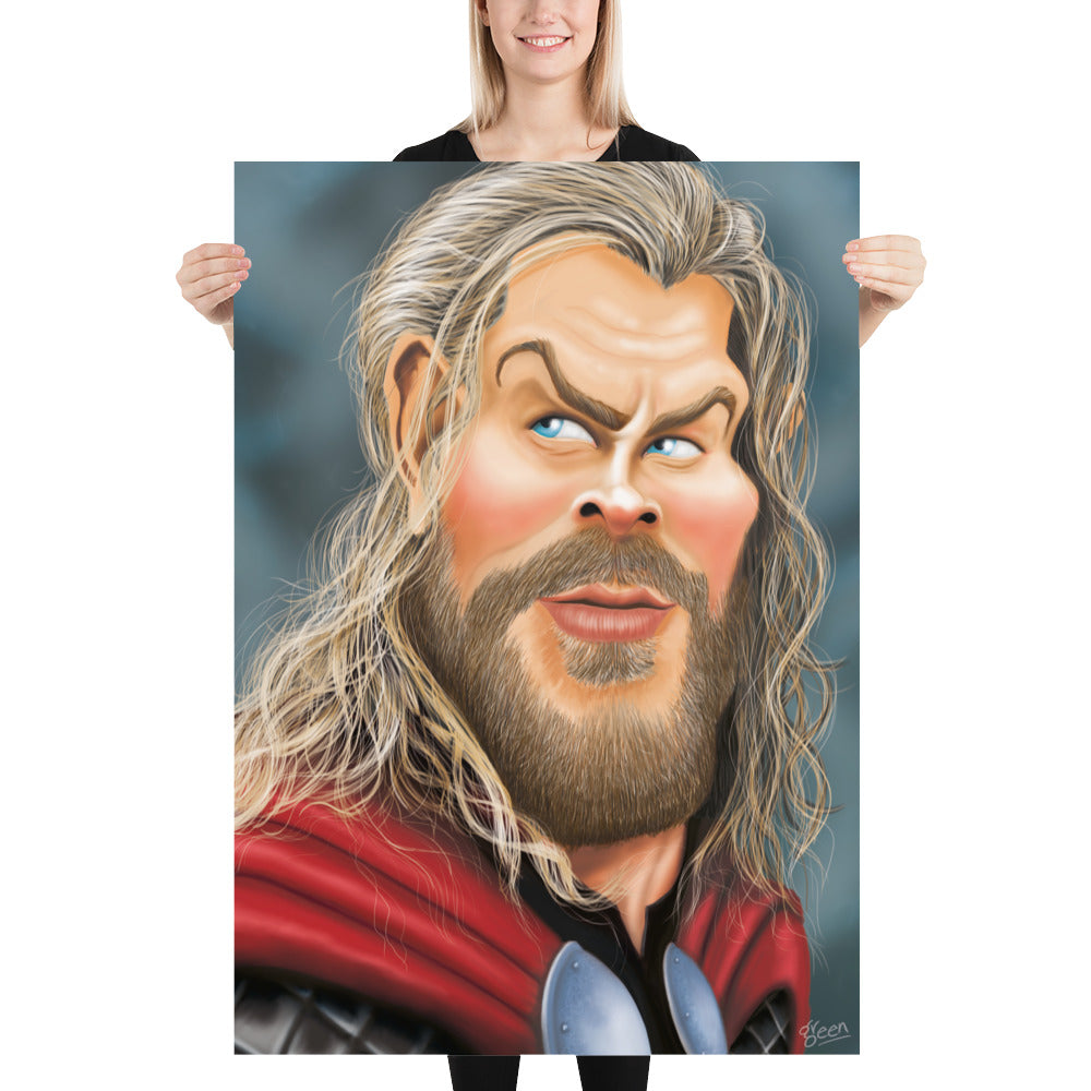 Full Colour Poster 'Thor' by Darren Green