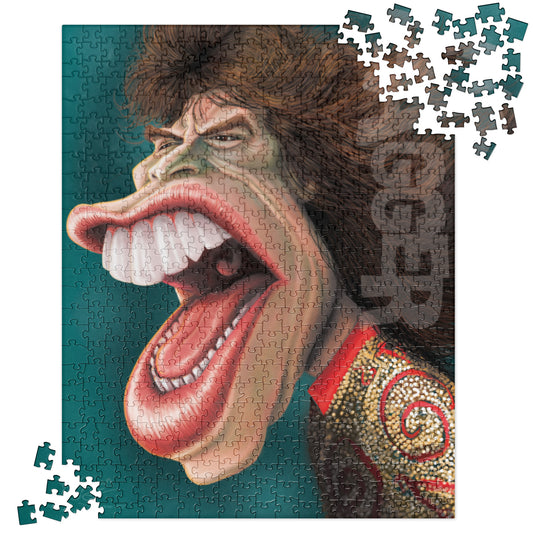 Jigsaw puzzle ( 520 Pieces) JAGGER by Darren Green - This product is available in US only.