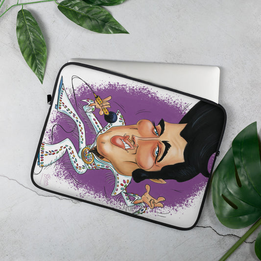 Laptop Sleeve Elvis by Darren Green