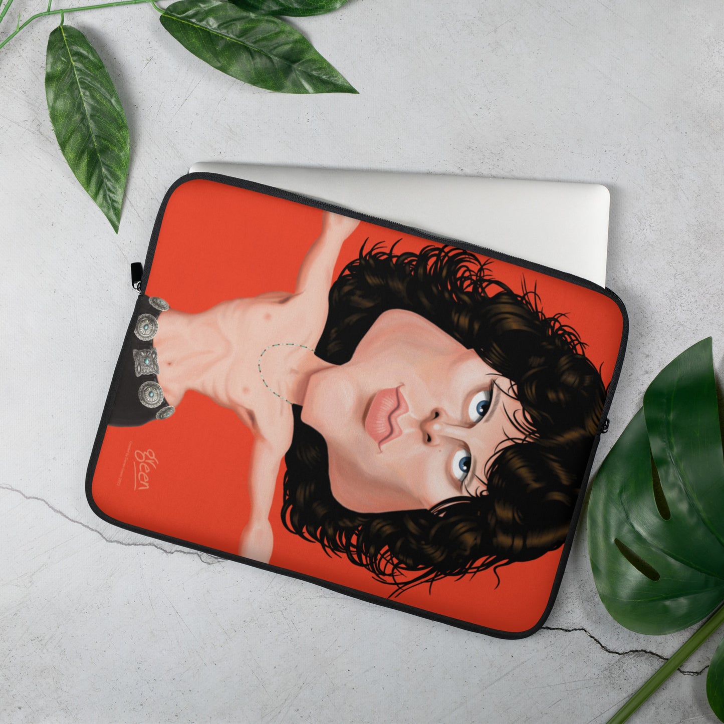 Laptop Sleeve Jim by Darren Green