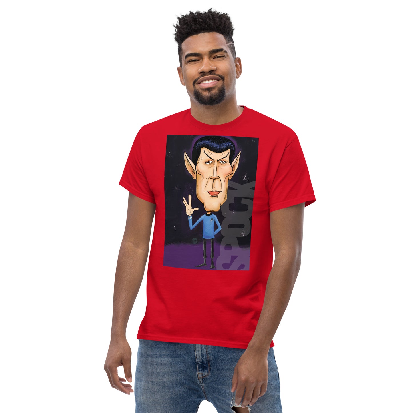 Men's classic tee - SPOCK BY DARREN GREEN