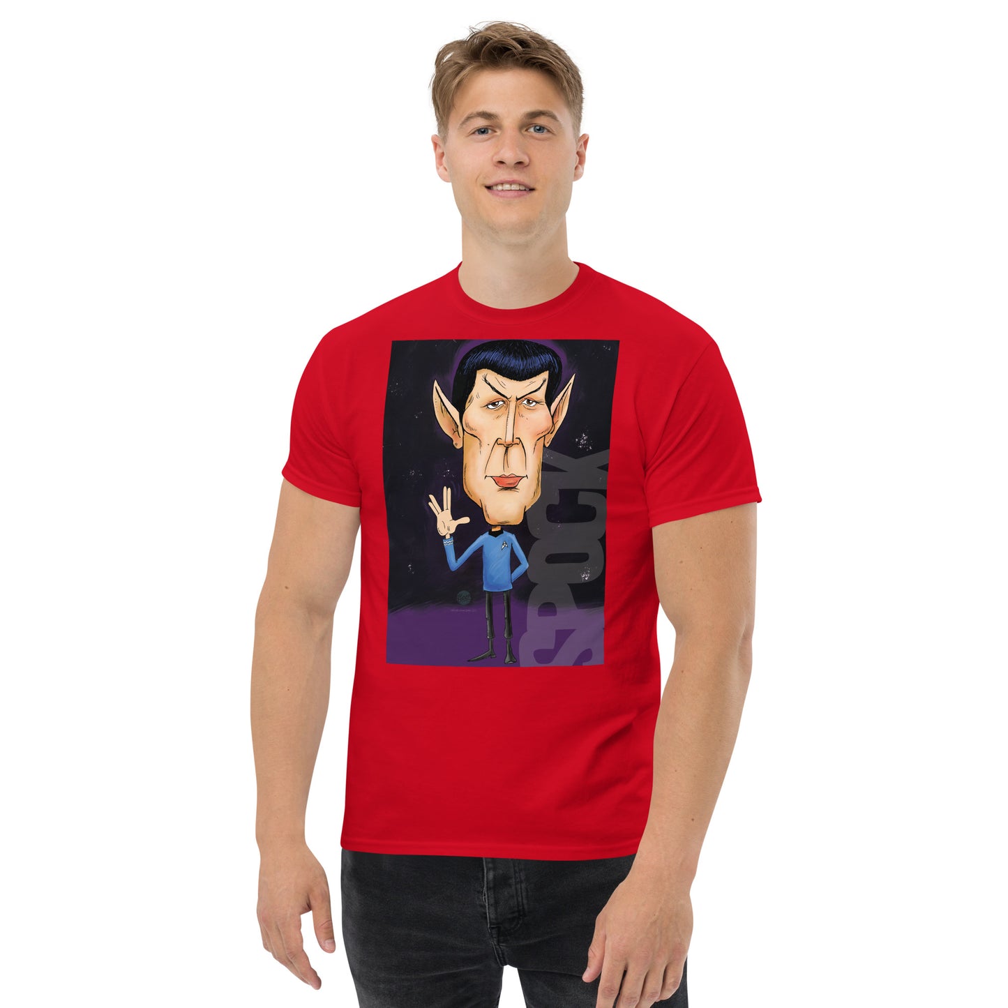 Men's classic tee - SPOCK BY DARREN GREEN