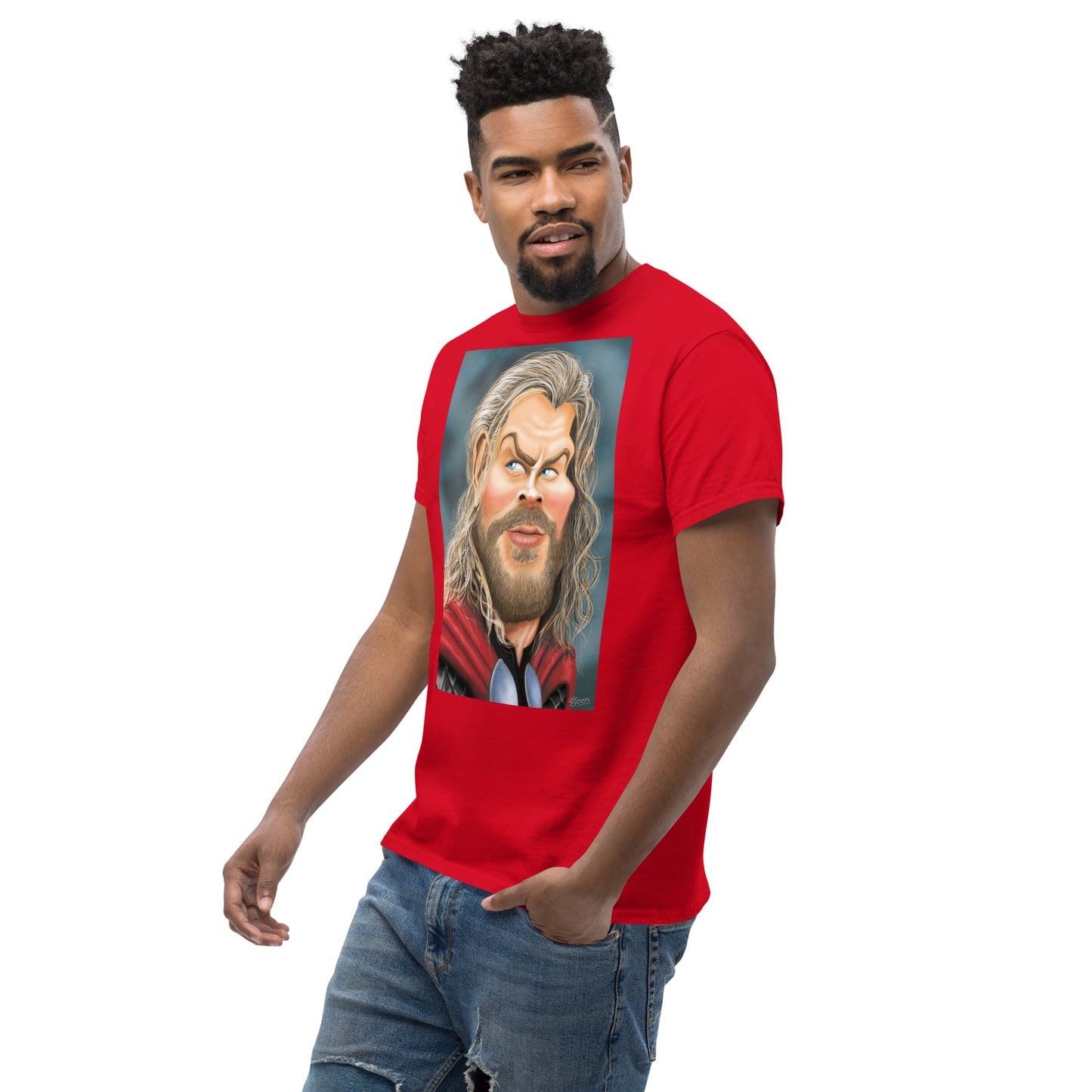 Men's classic tee - THOR BY DARREN GREEN