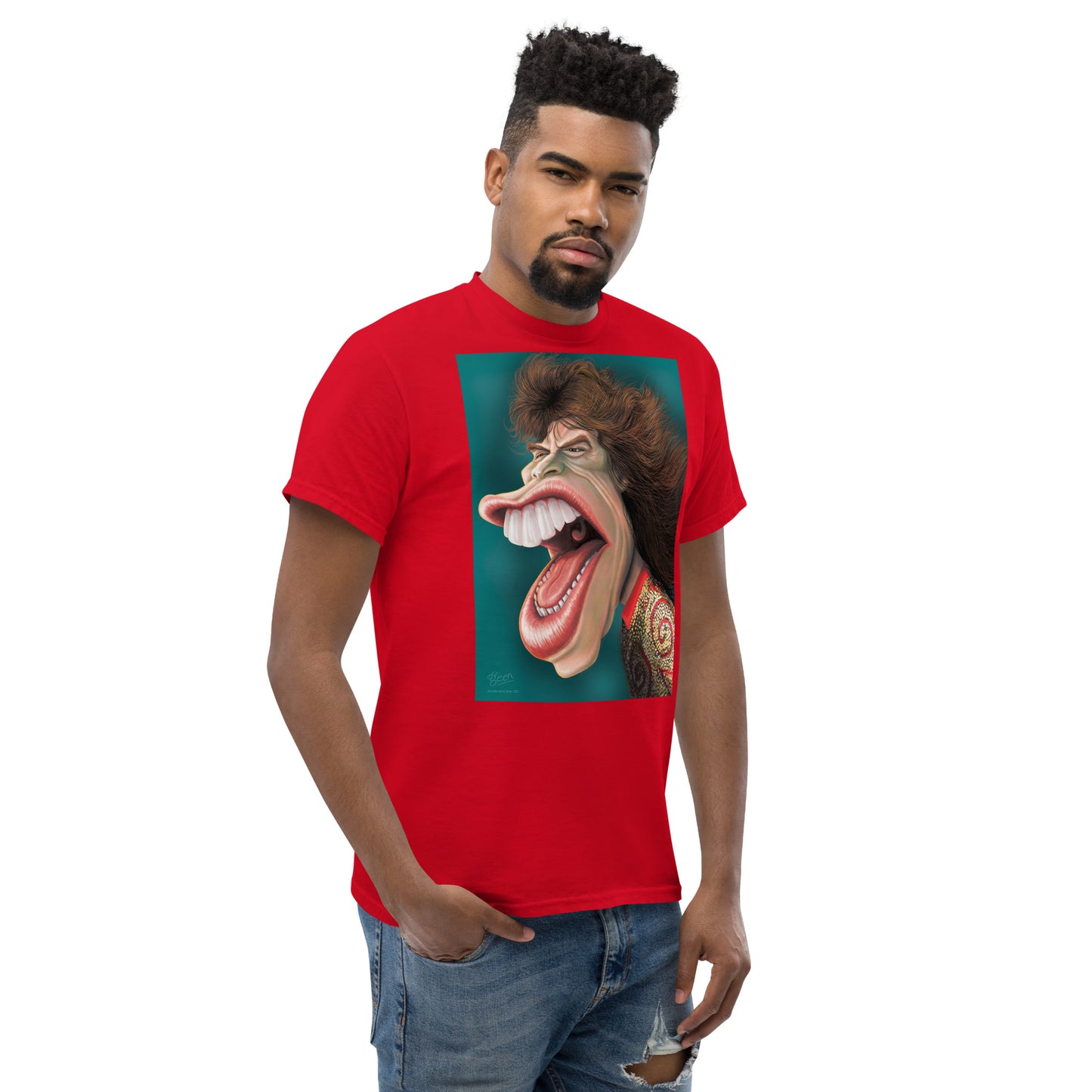 Men's classic tee - JAGGER BY DARREN GREEN