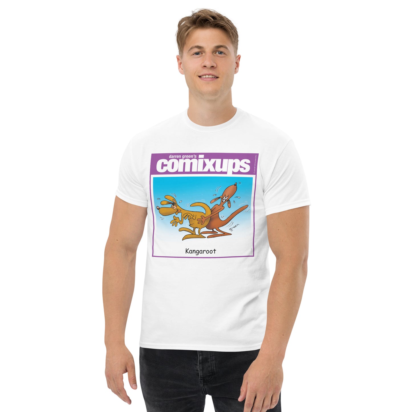 COMIXUPS TSHIRT - KANGAROOT