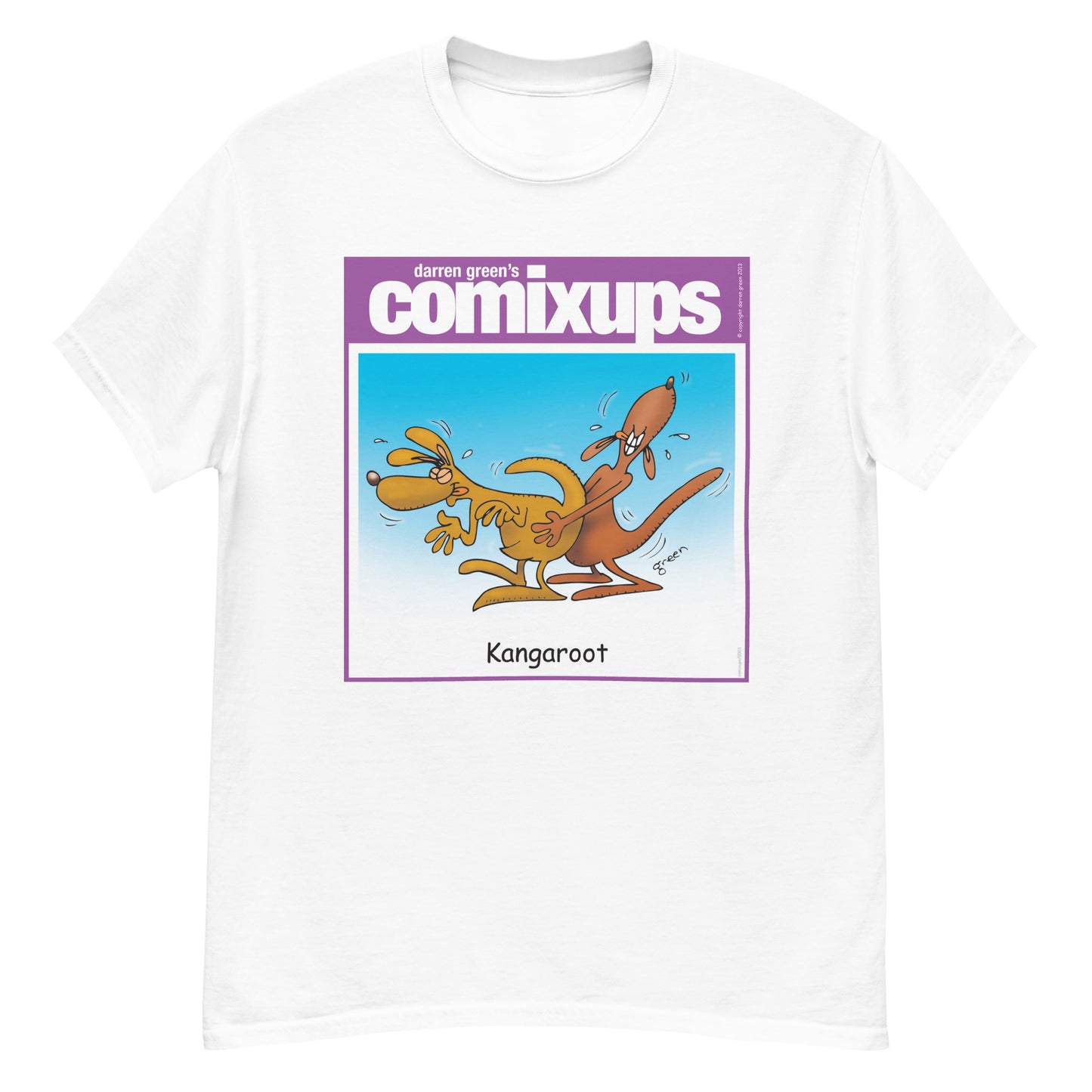 COMIXUPS TSHIRT - KANGAROOT