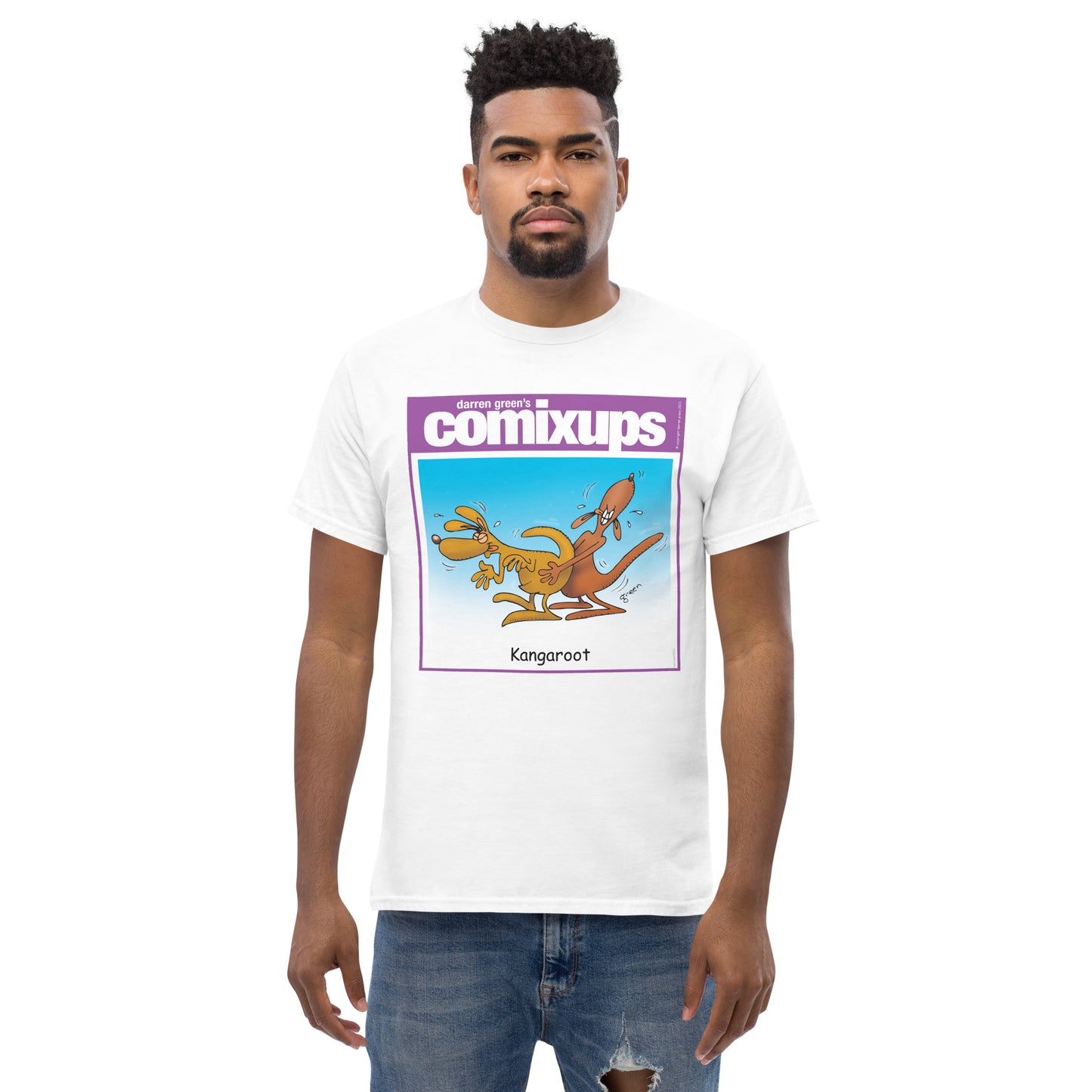 COMIXUPS TSHIRT - KANGAROOT