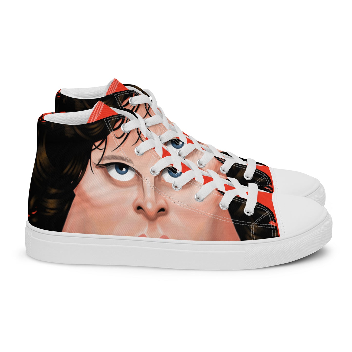 Ultra High top canvas (Mens) 'JIM' shoes by Darren Green