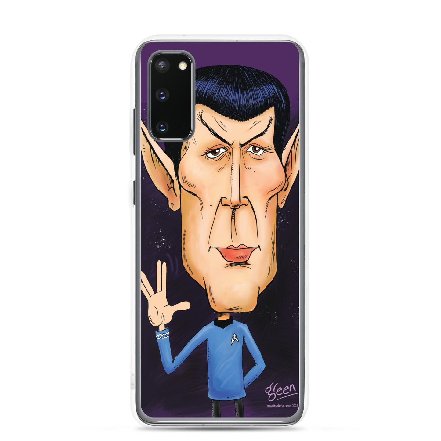 Samsung Case - 'Spock' by Darren Green