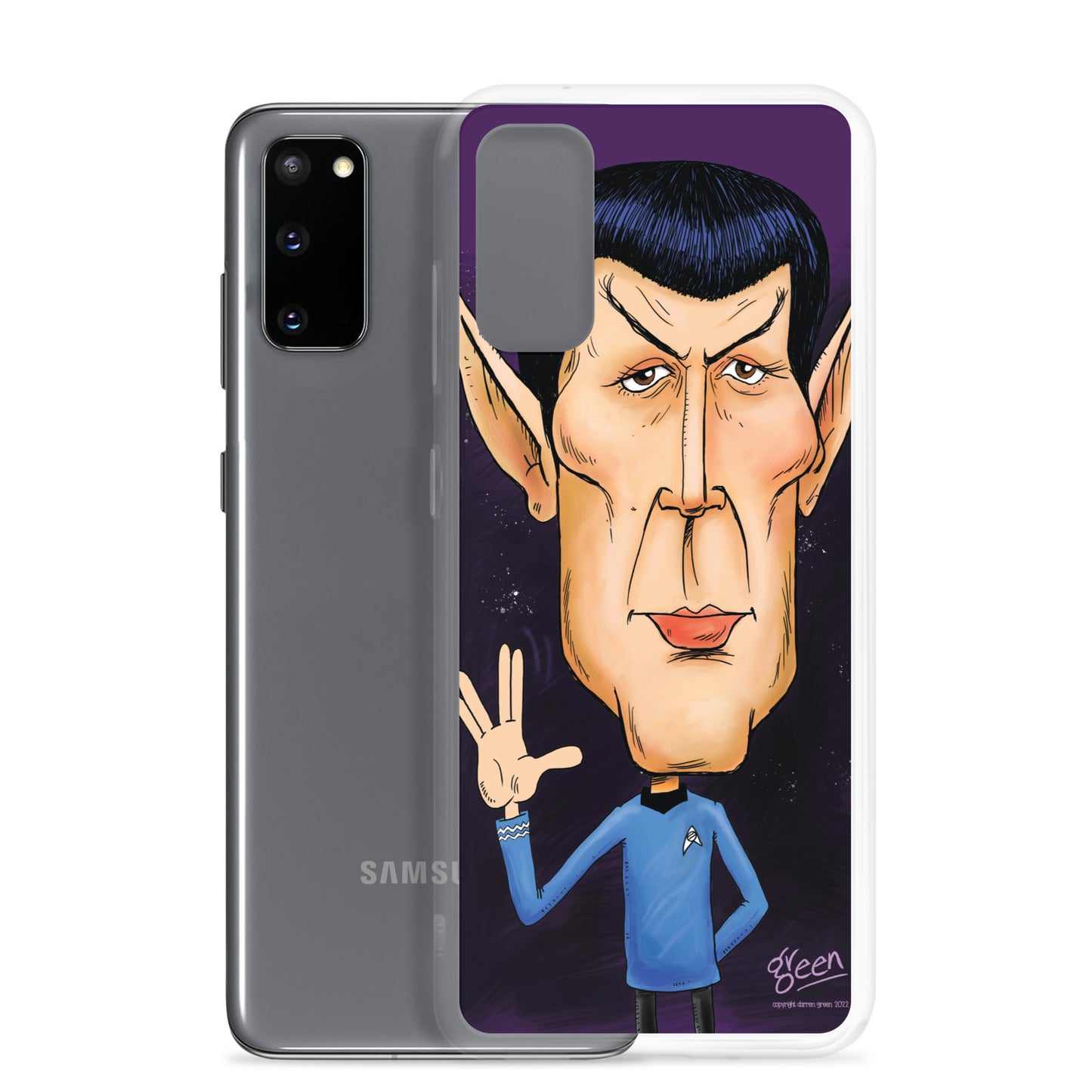 Samsung Case - 'Spock' by Darren Green