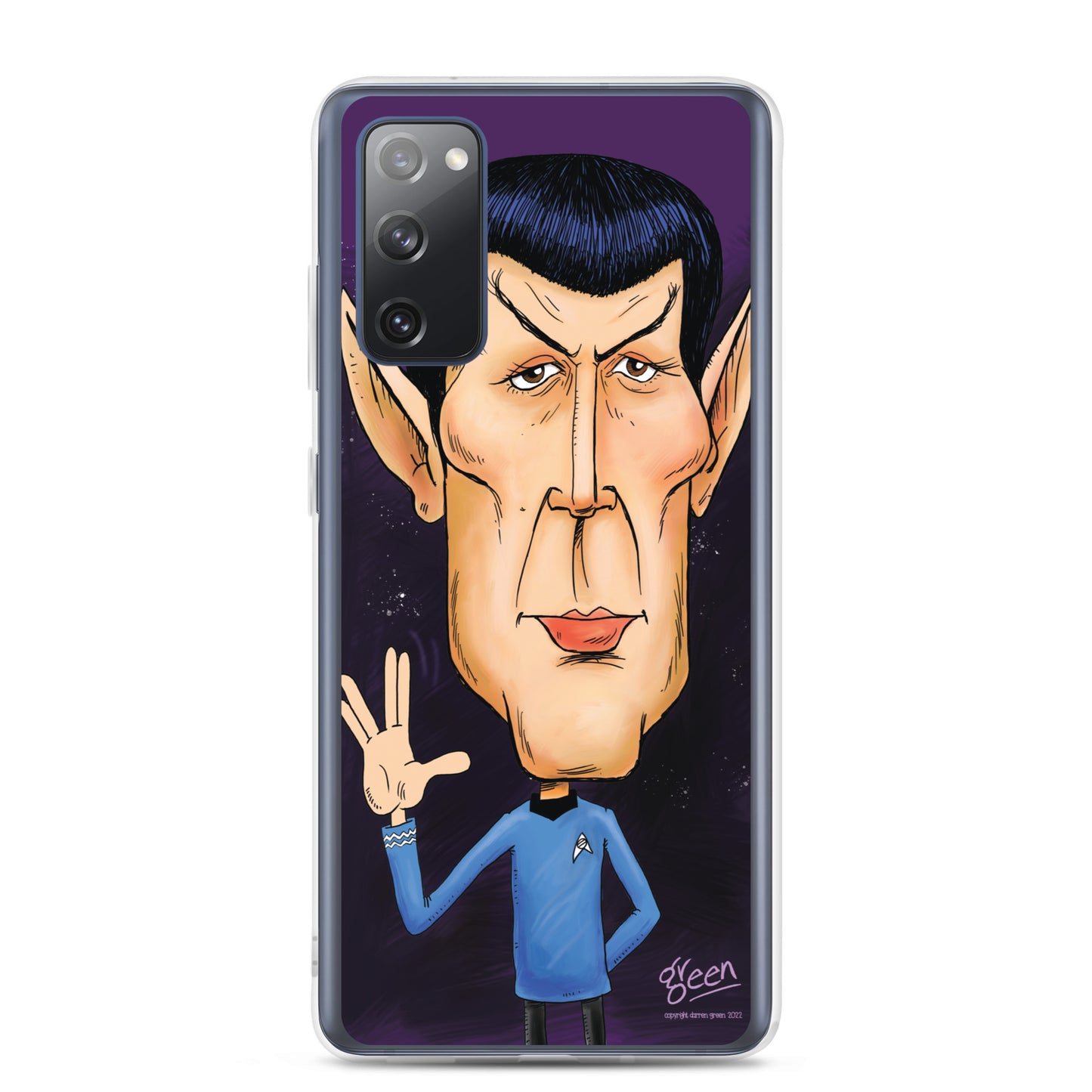 Samsung Case - 'Spock' by Darren Green