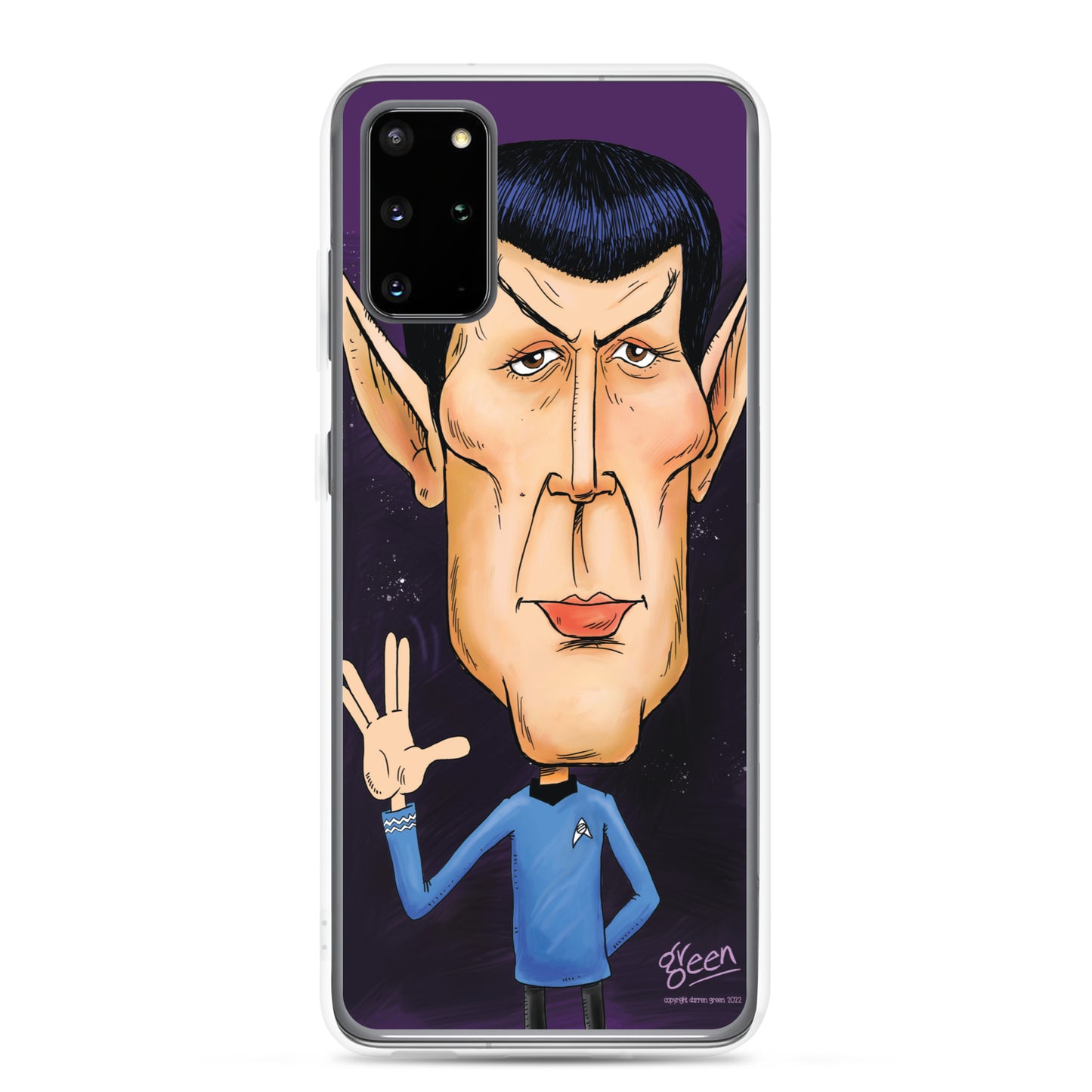 Samsung Case - 'Spock' by Darren Green