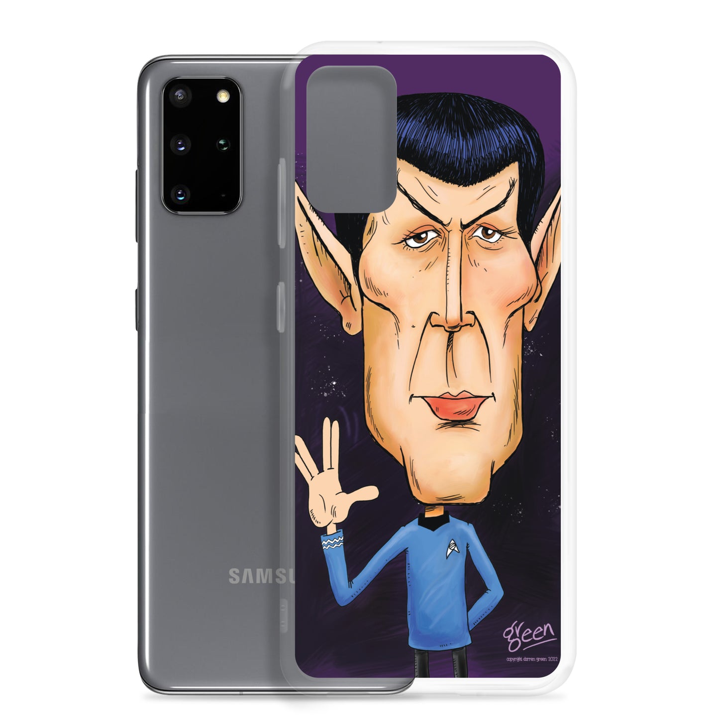 Samsung Case - 'Spock' by Darren Green