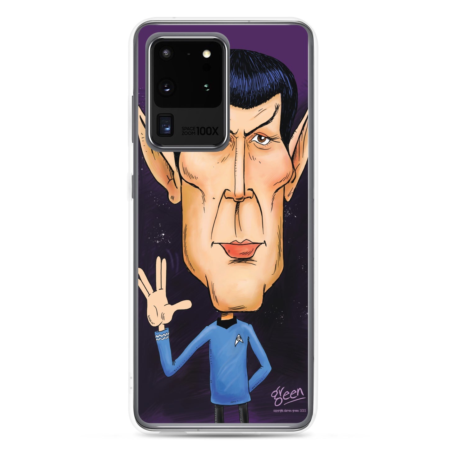 Samsung Case - 'Spock' by Darren Green