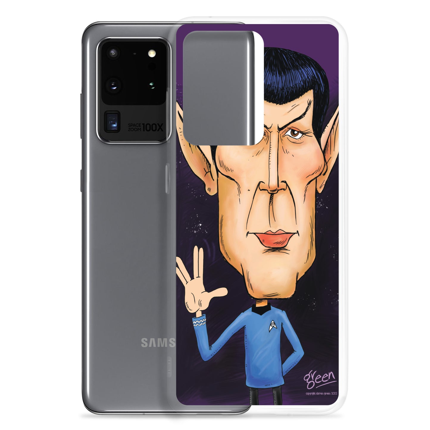 Samsung Case - 'Spock' by Darren Green