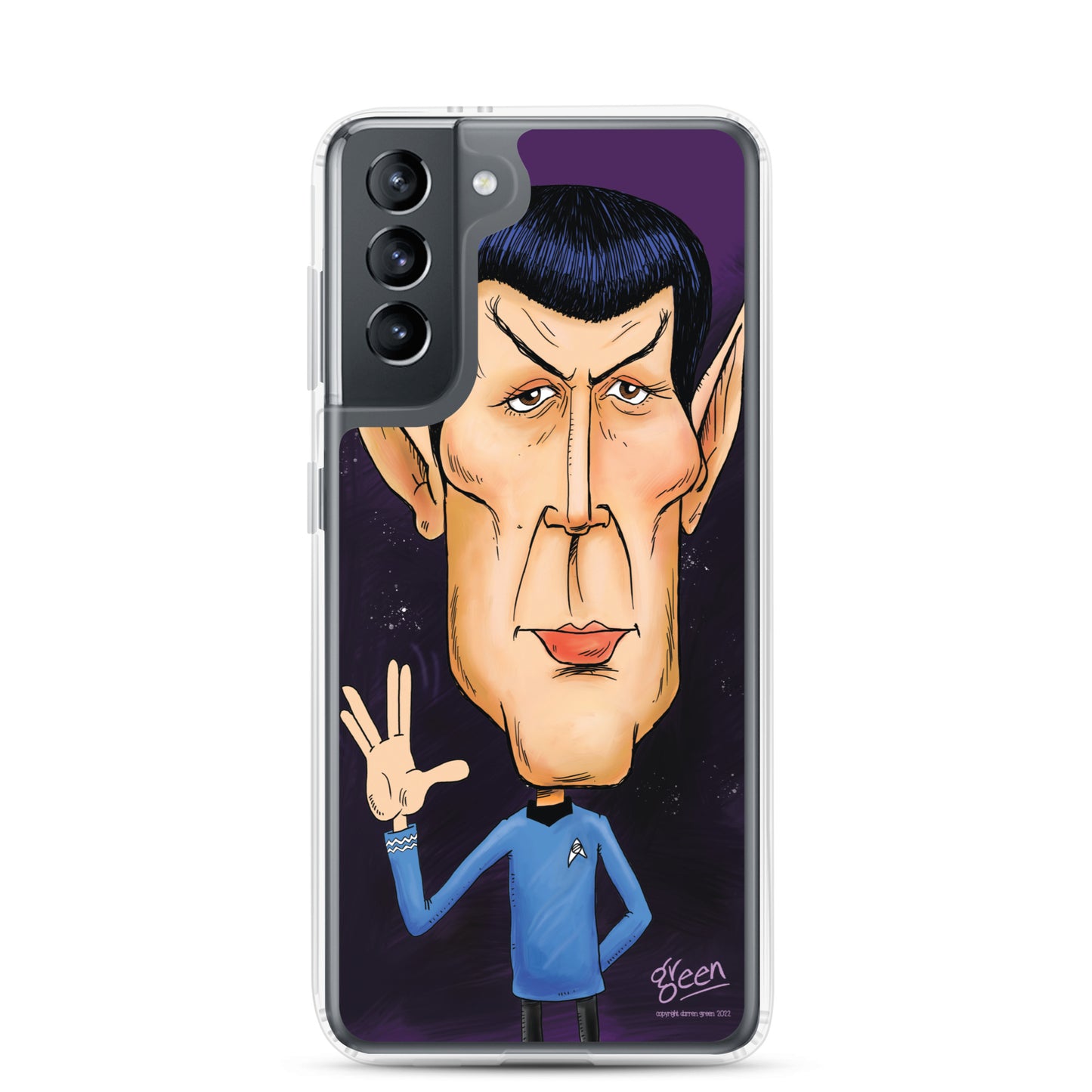 Samsung Case - 'Spock' by Darren Green