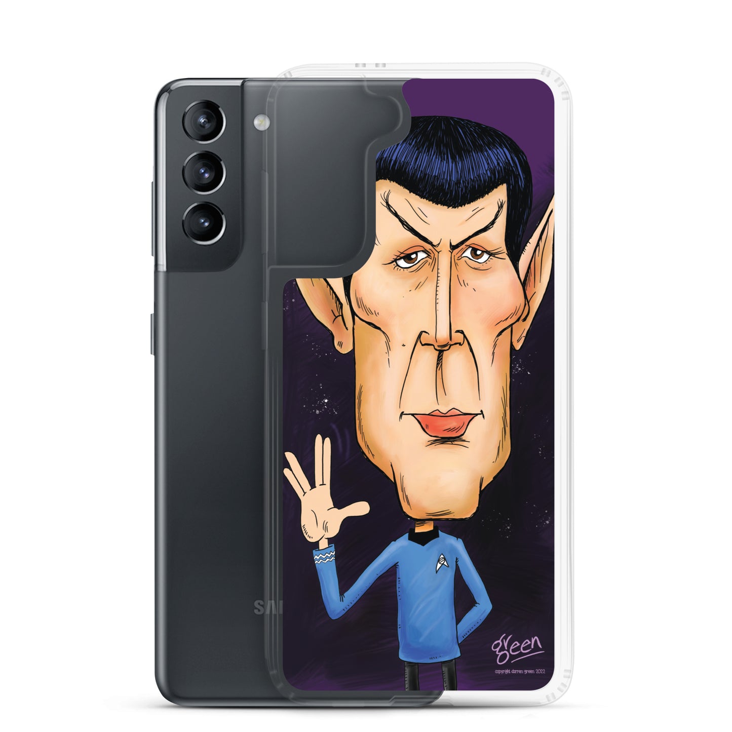 Samsung Case - 'Spock' by Darren Green