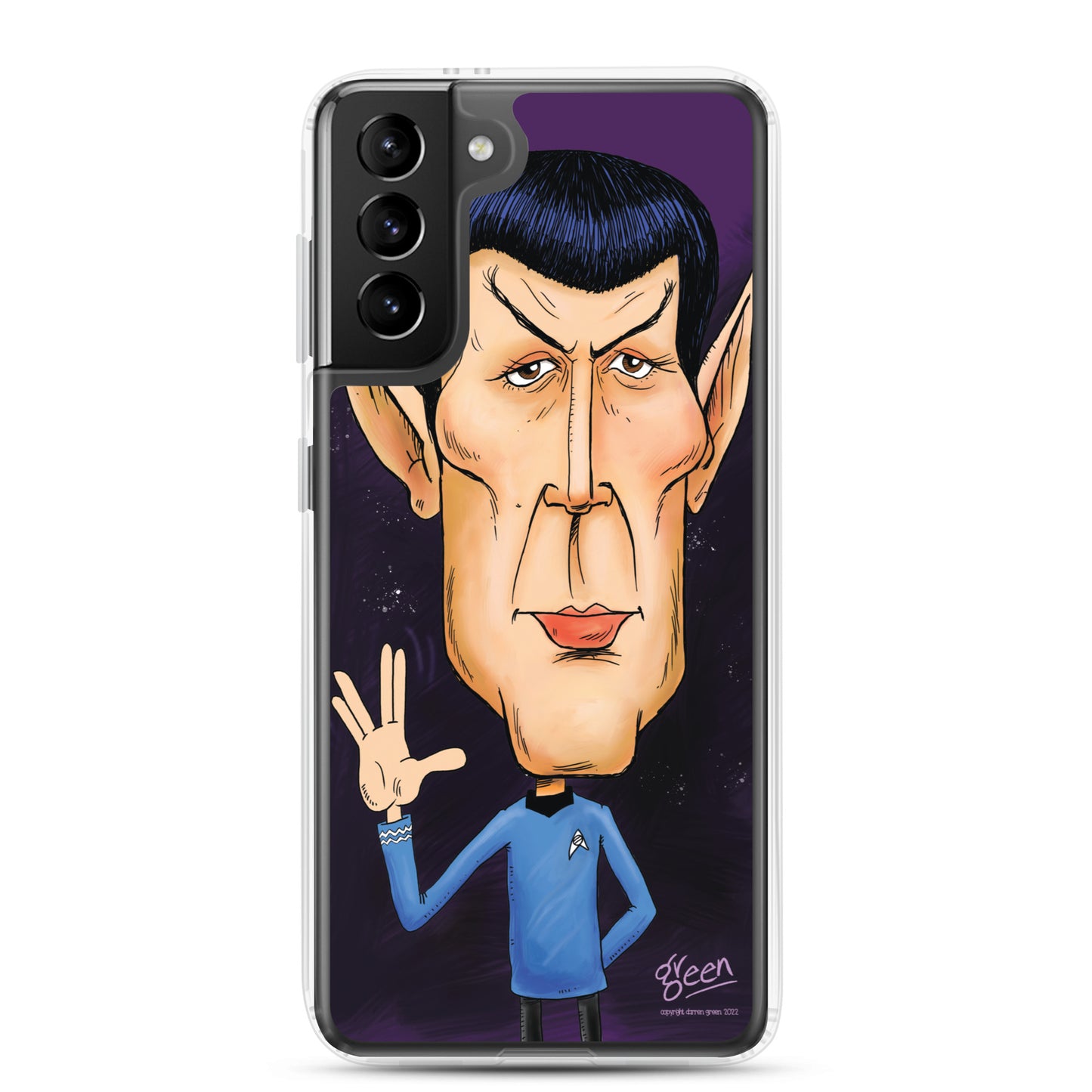 Samsung Case - 'Spock' by Darren Green