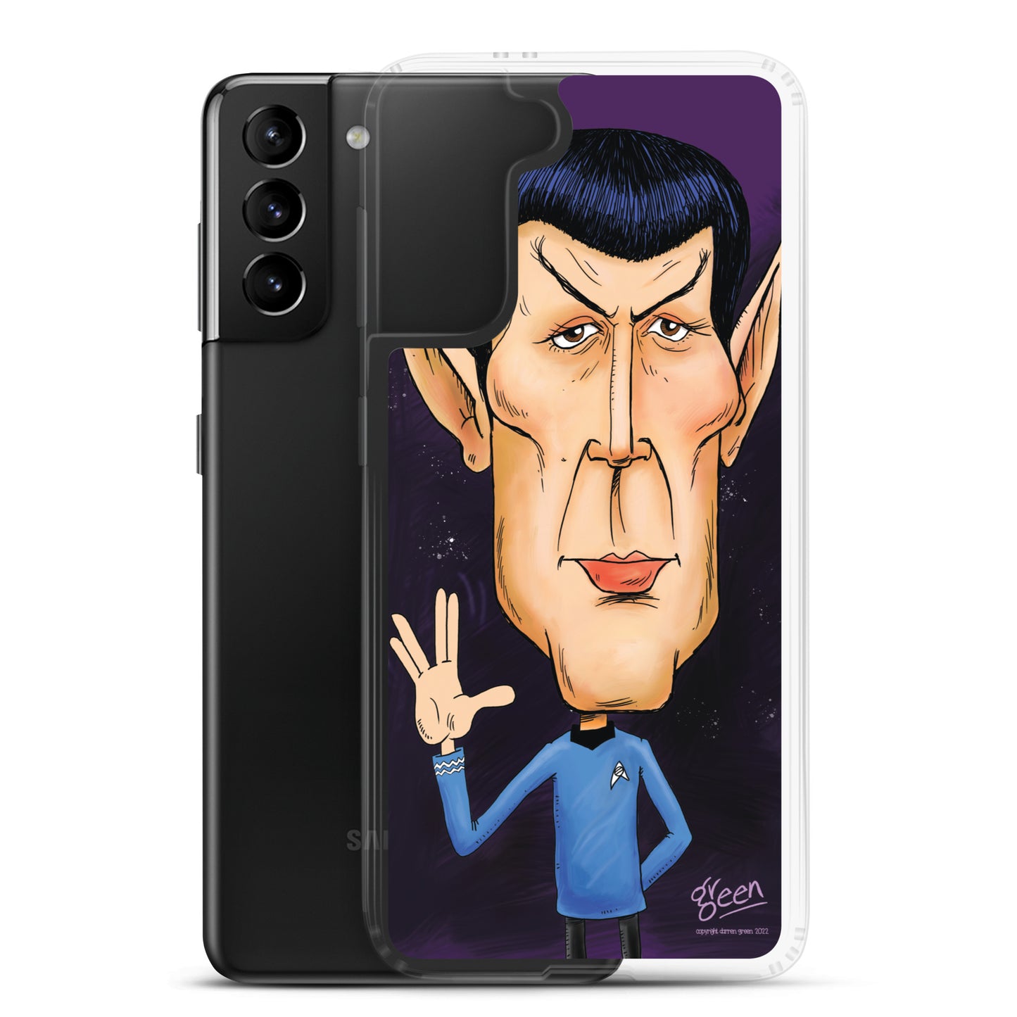 Samsung Case - 'Spock' by Darren Green