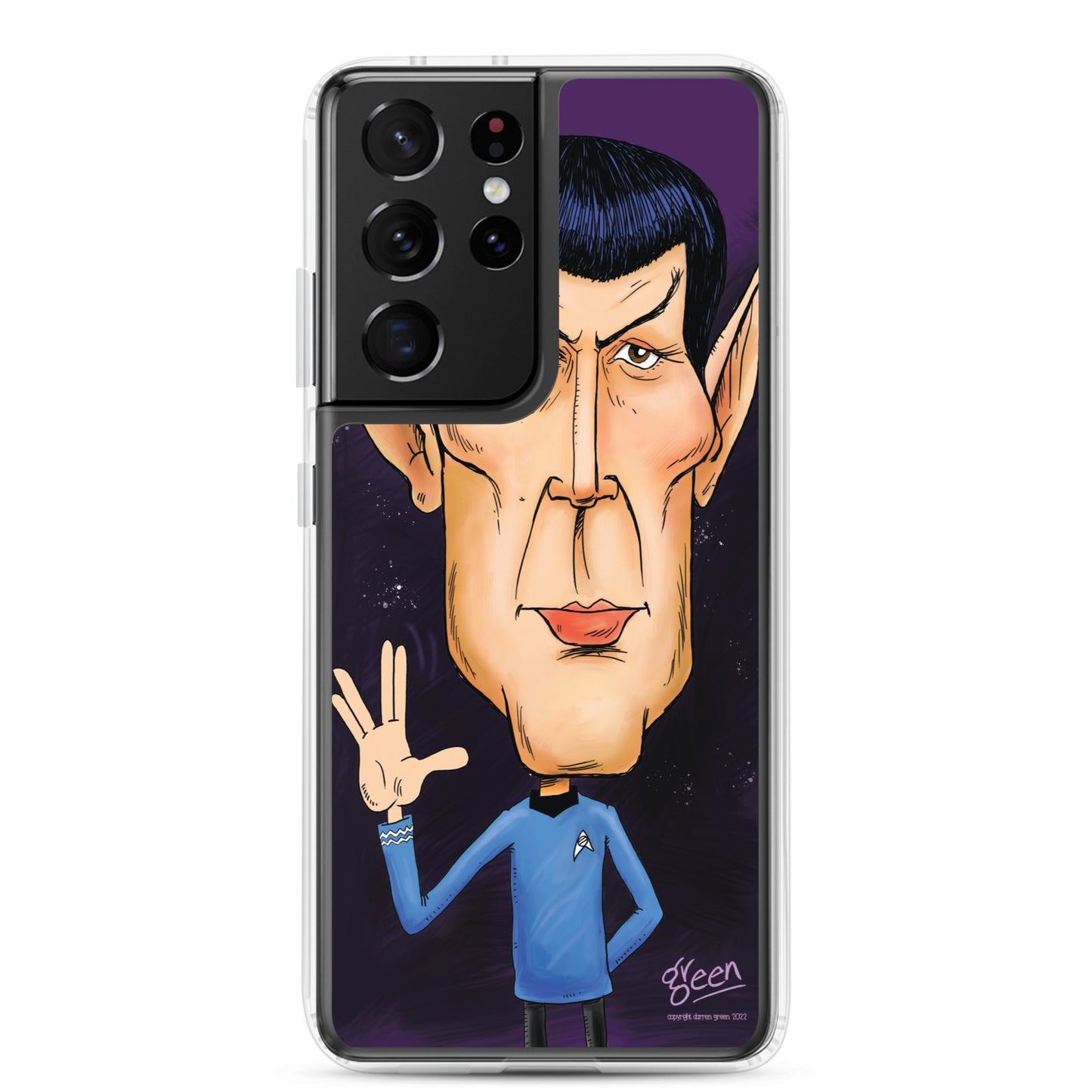 Samsung Case - 'Spock' by Darren Green