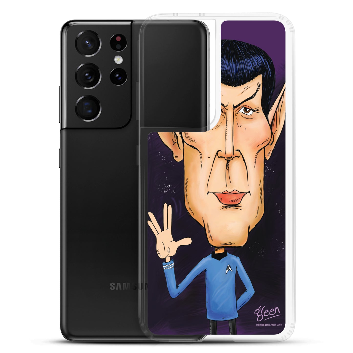 Samsung Case - 'Spock' by Darren Green