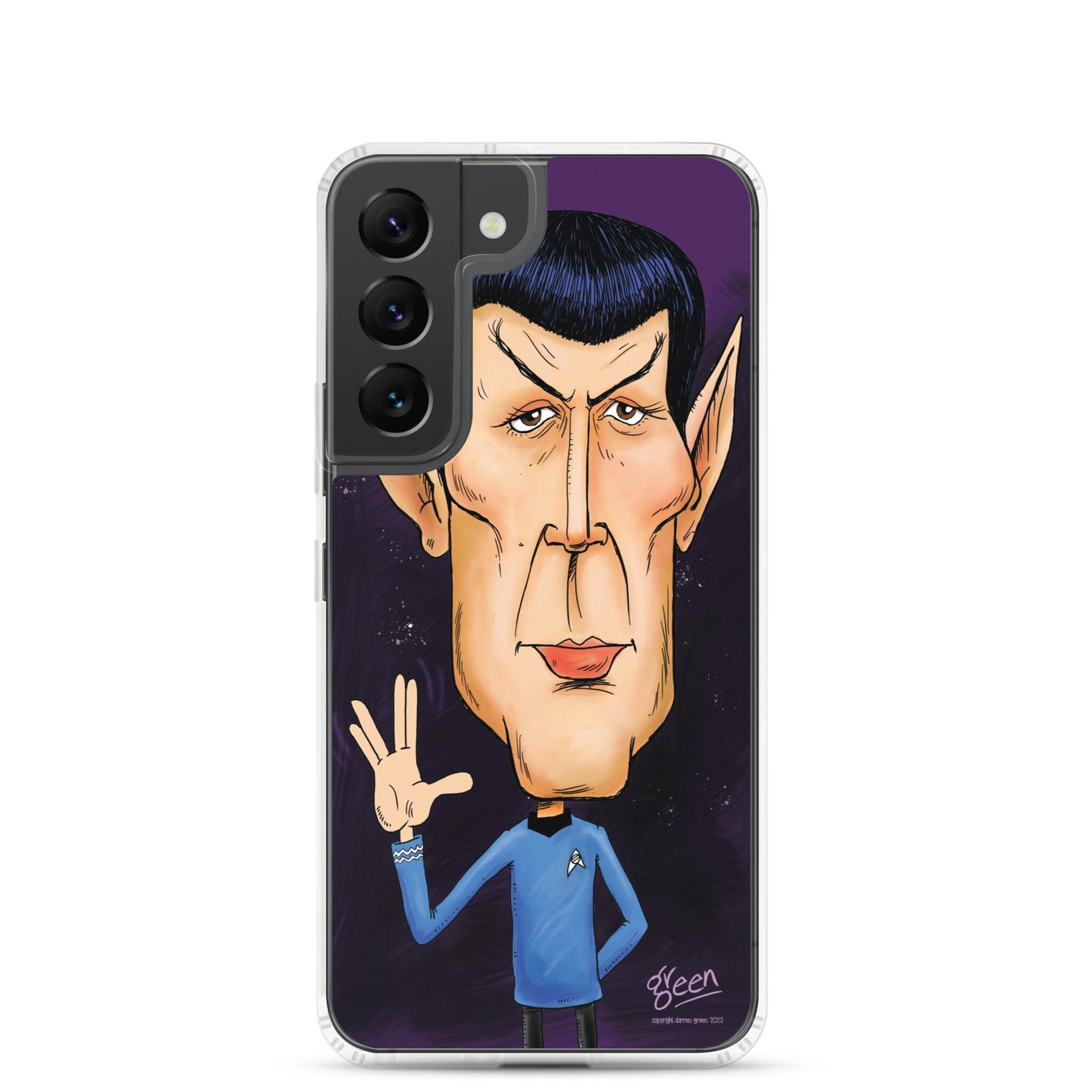 Samsung Case - 'Spock' by Darren Green