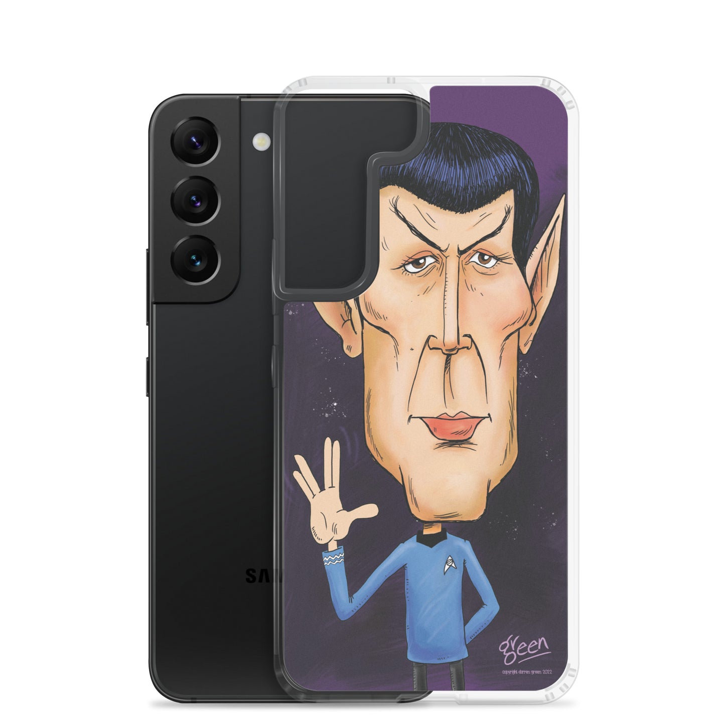 Samsung Case - 'Spock' by Darren Green