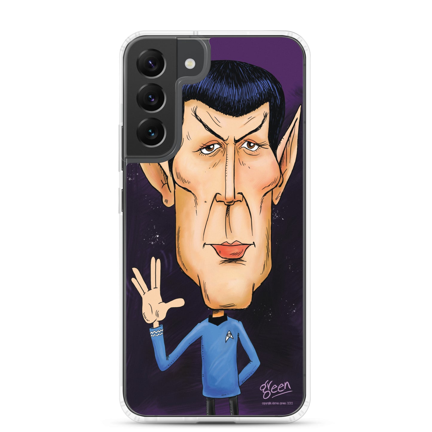 Samsung Case - 'Spock' by Darren Green