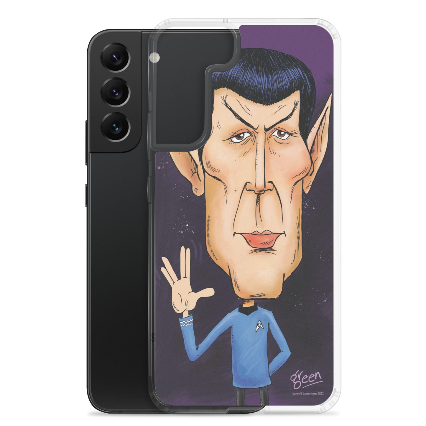 Samsung Case - 'Spock' by Darren Green