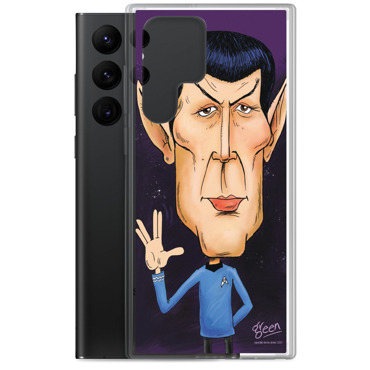 Samsung Case - 'Spock' by Darren Green