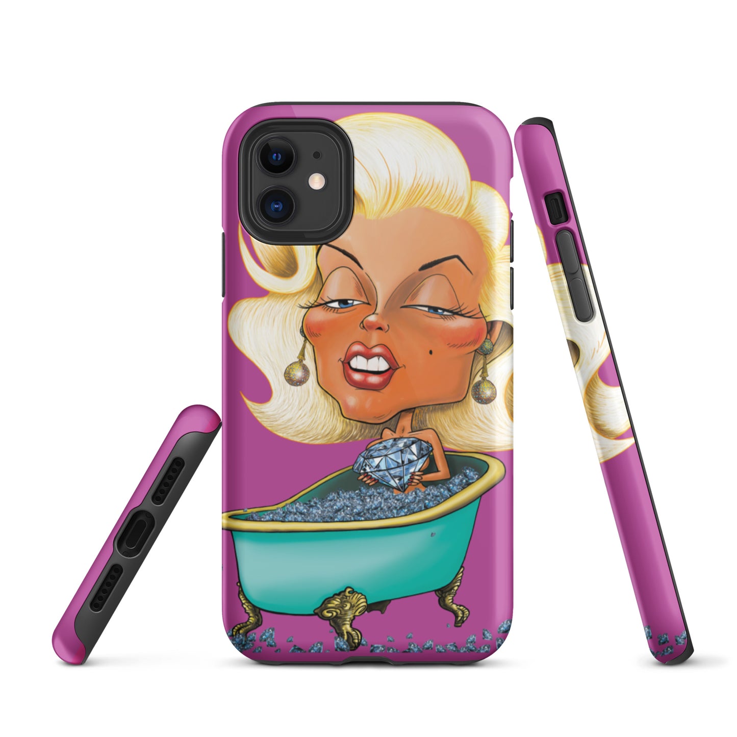 Tough iPhone case  - MARILYN by Darren Green