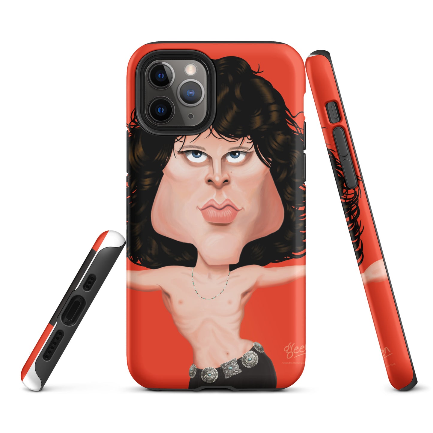 Tough iPhone case - 'Jim' by Darren Green