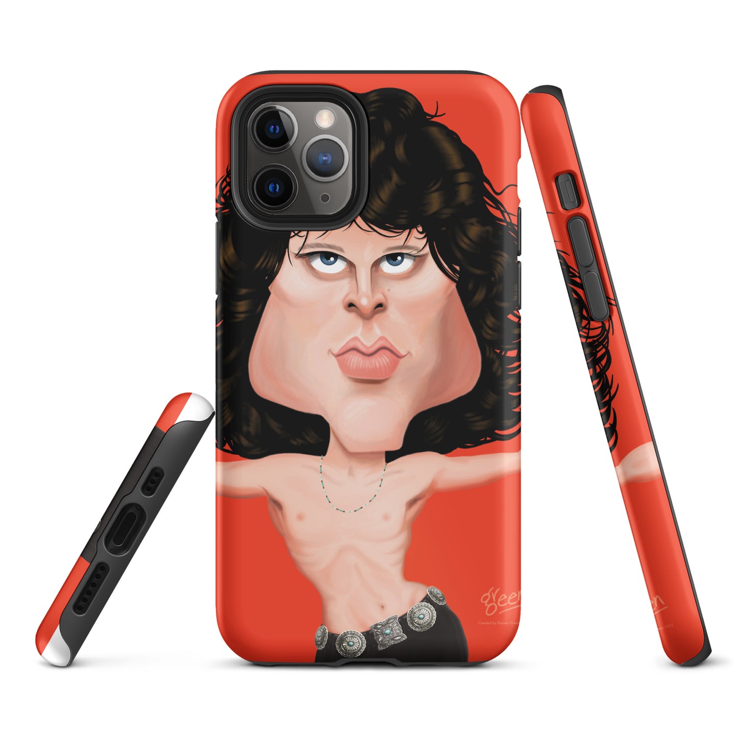 Tough iPhone case 'Jim' by Darren Green