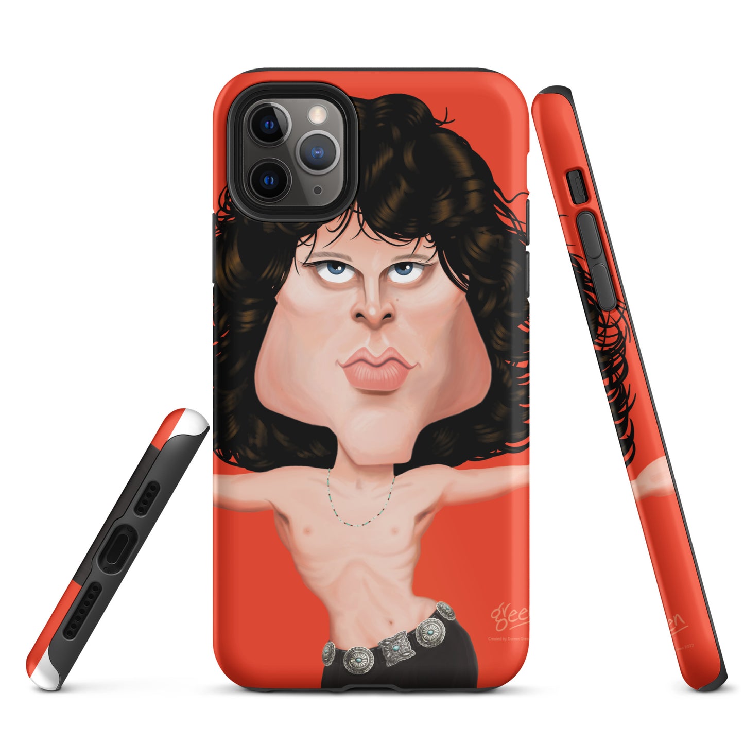 Tough iPhone case - 'Jim' by Darren Green