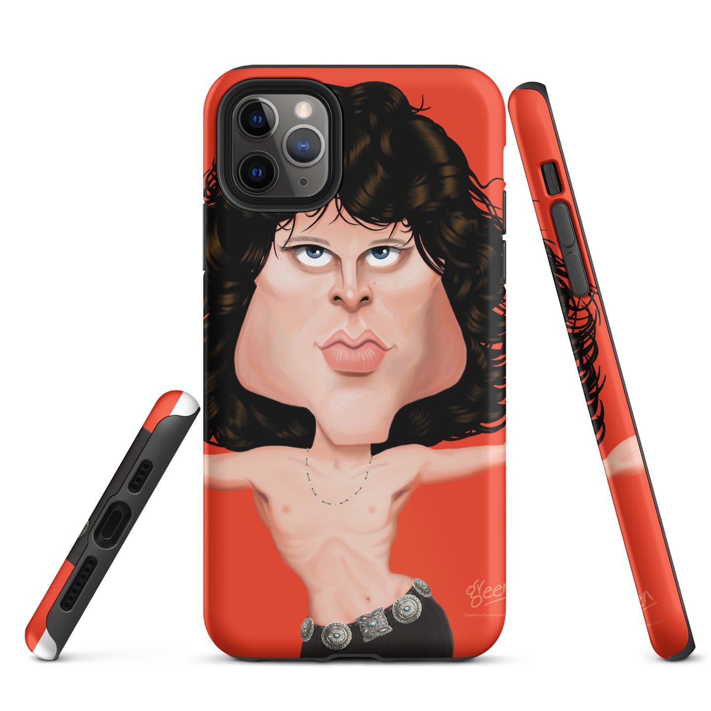 Tough iPhone case 'Jim' by Darren Green