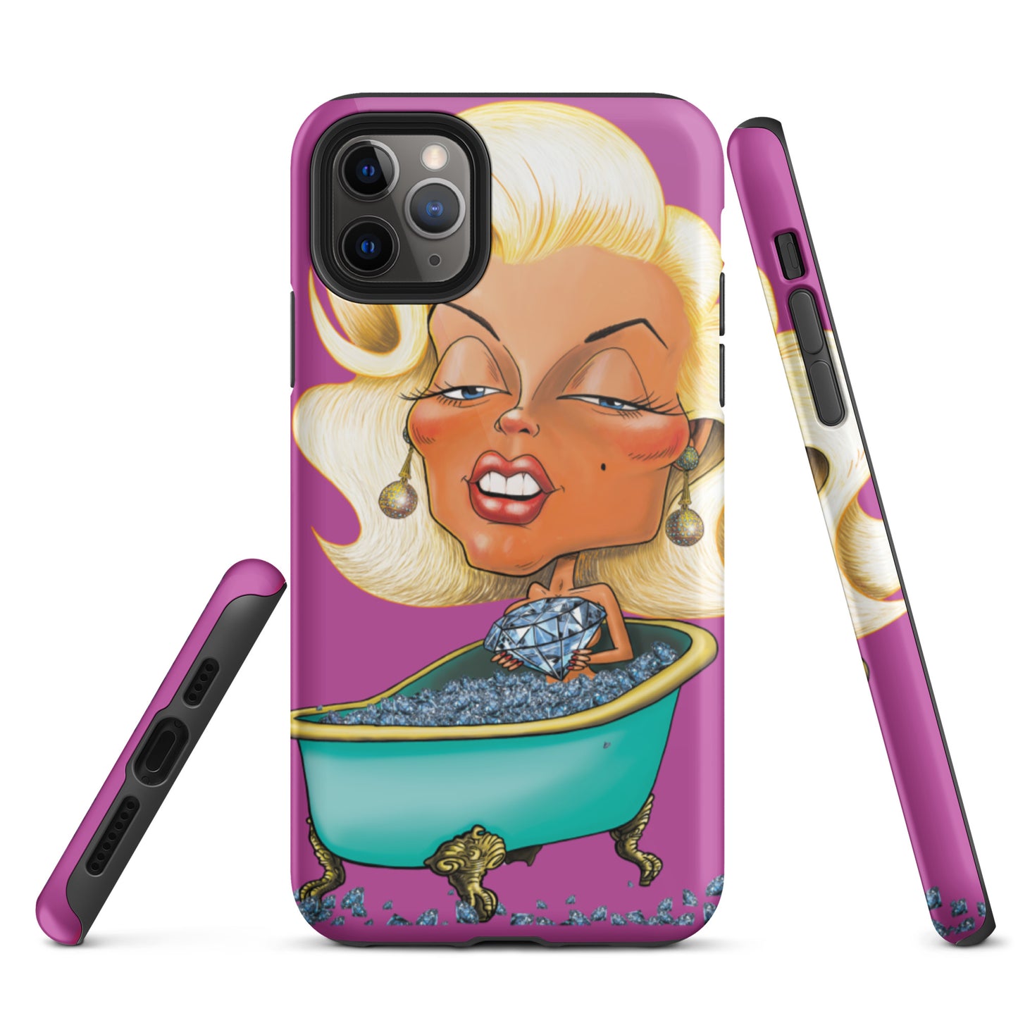 Tough iPhone case  - MARILYN by Darren Green