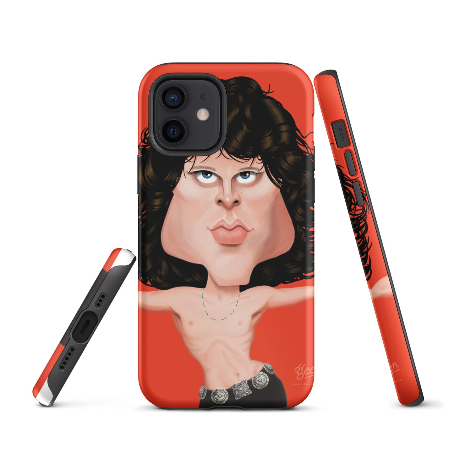 Tough iPhone case - 'Jim' by Darren Green