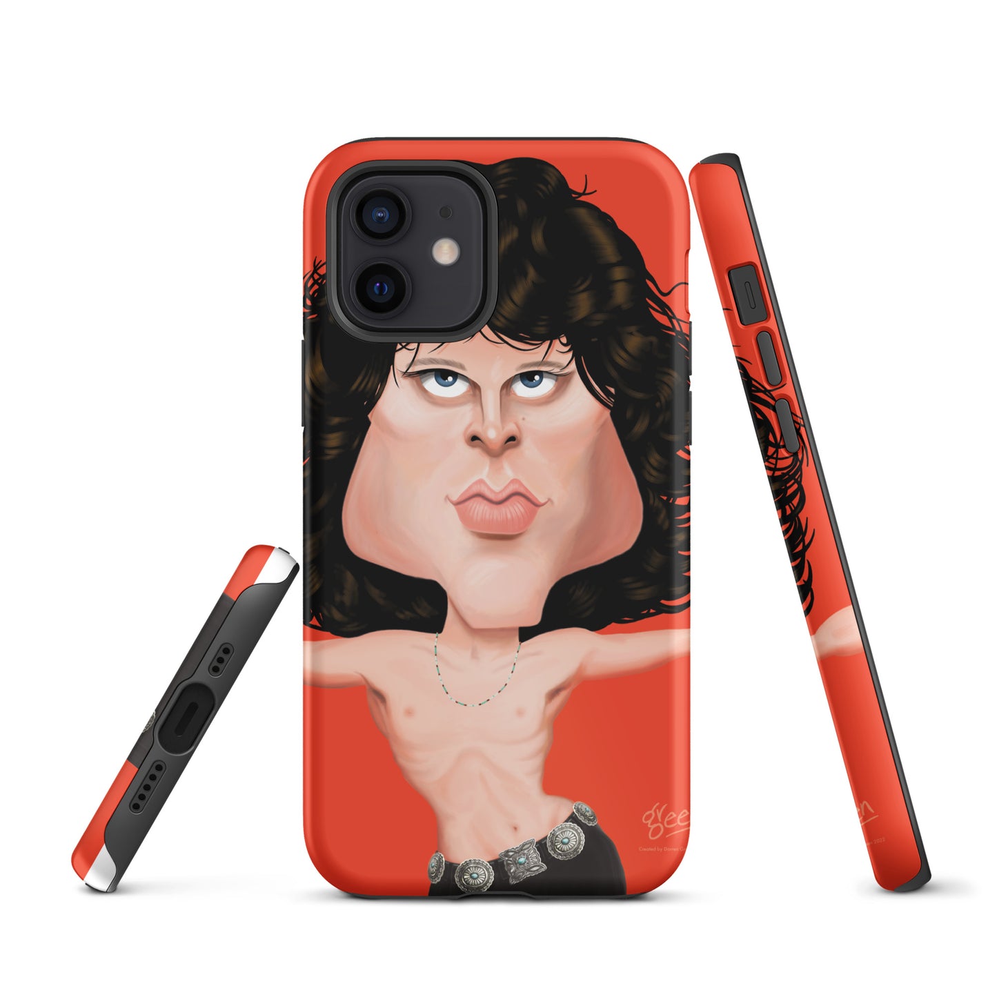 Tough iPhone case 'Jim' by Darren Green