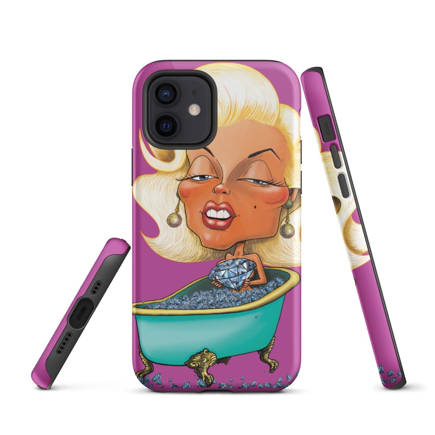 Tough iPhone case  - MARILYN by Darren Green