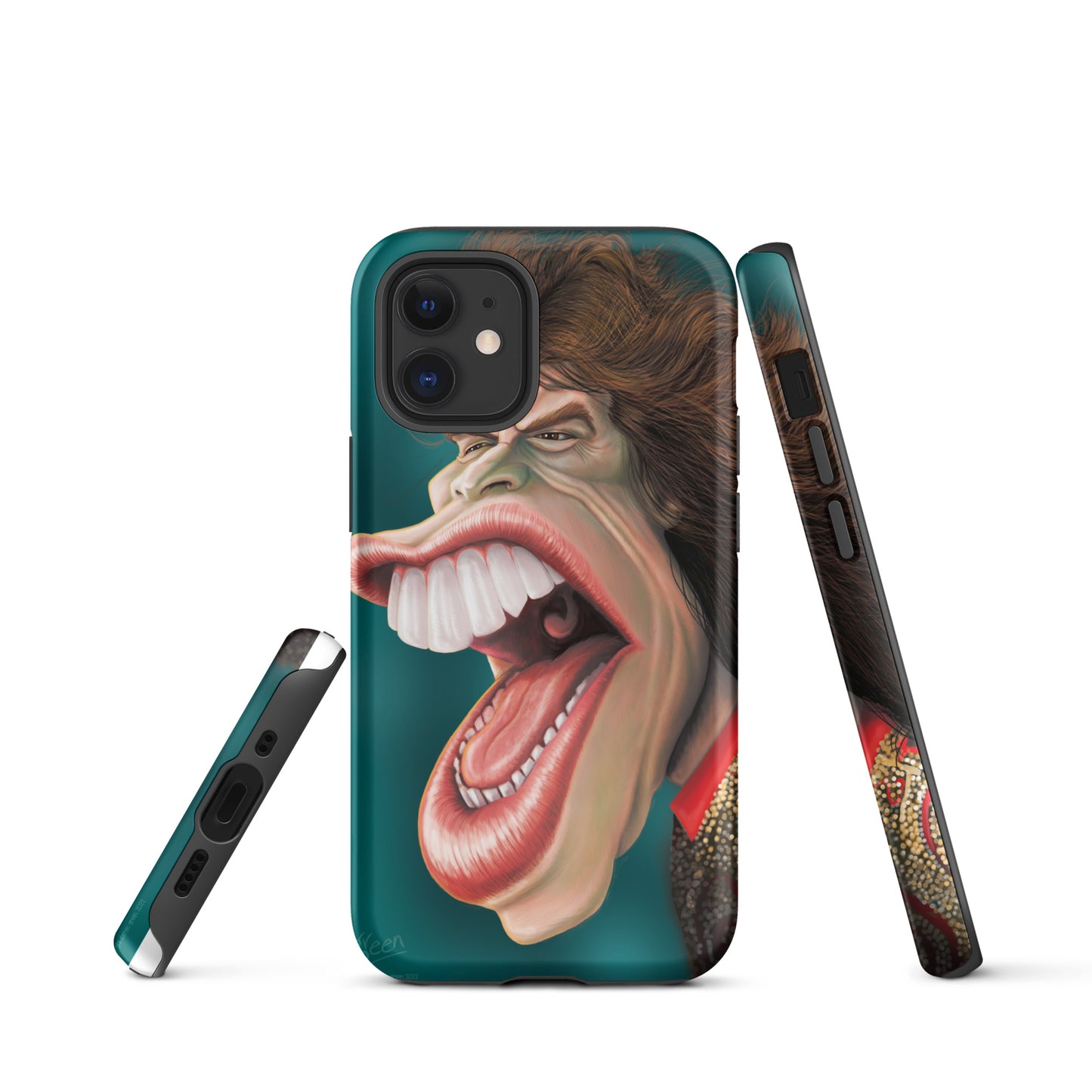 Tough iPhone case -  'Mick'  by Darren Green