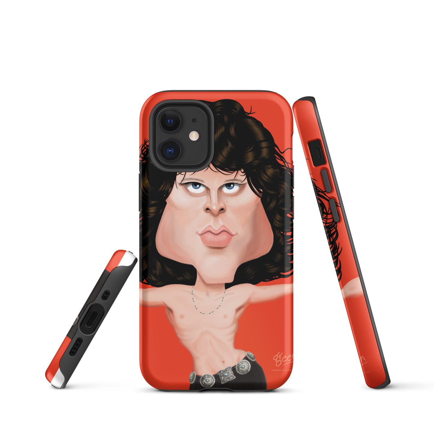 Tough iPhone case 'Jim' by Darren Green