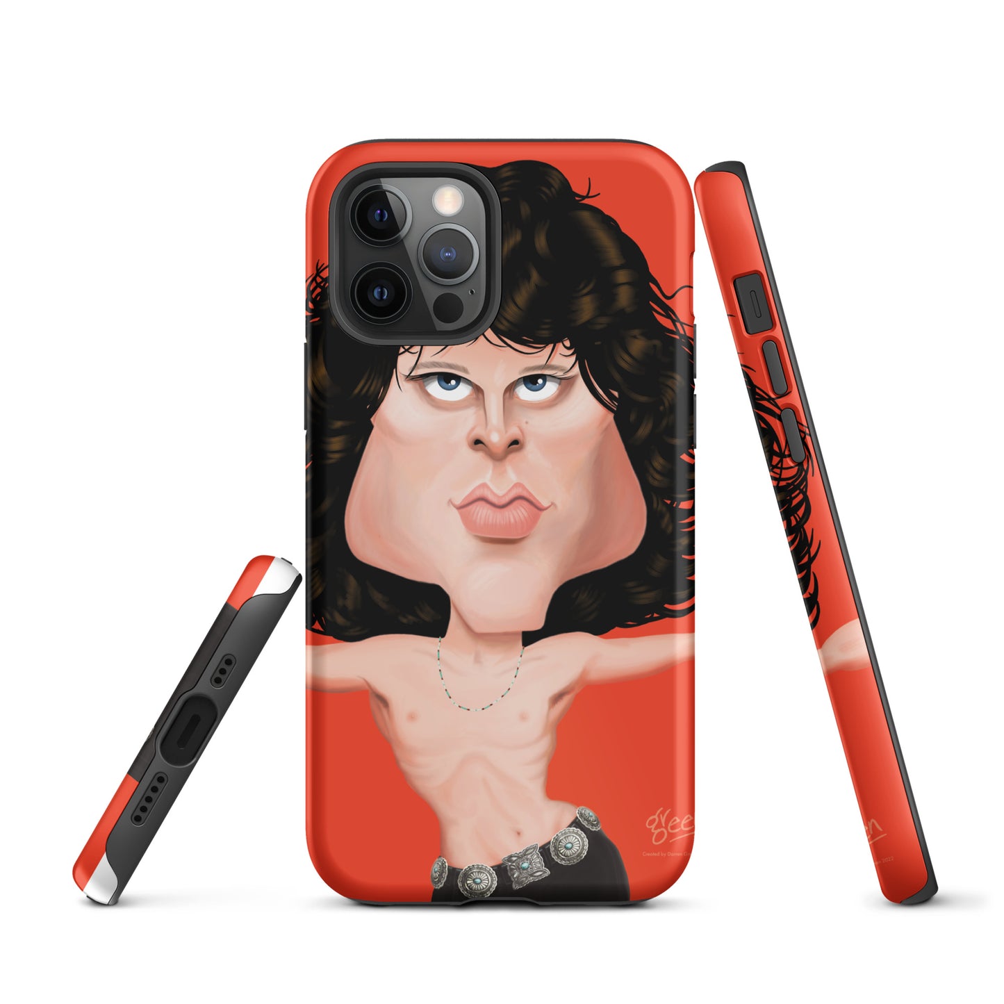 Tough iPhone case 'Jim' by Darren Green