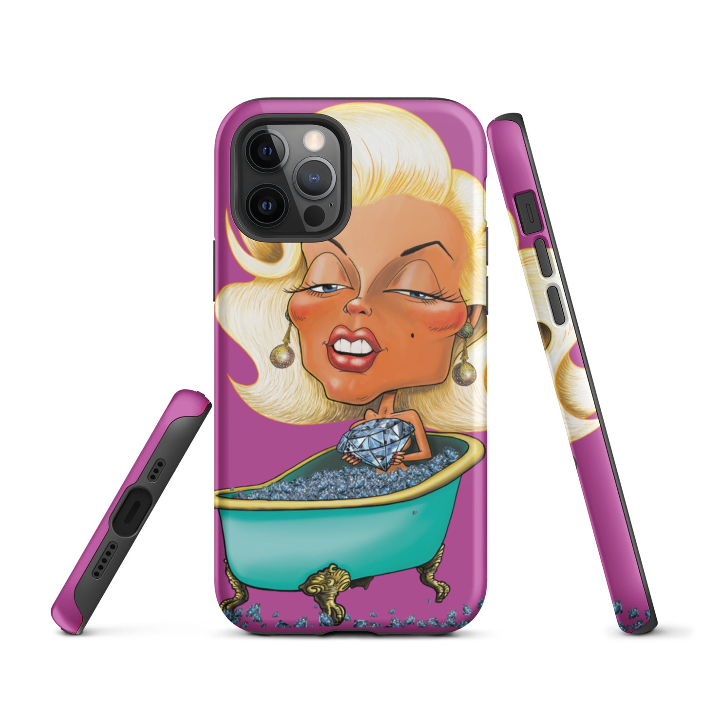 Tough iPhone case  - MARILYN by Darren Green