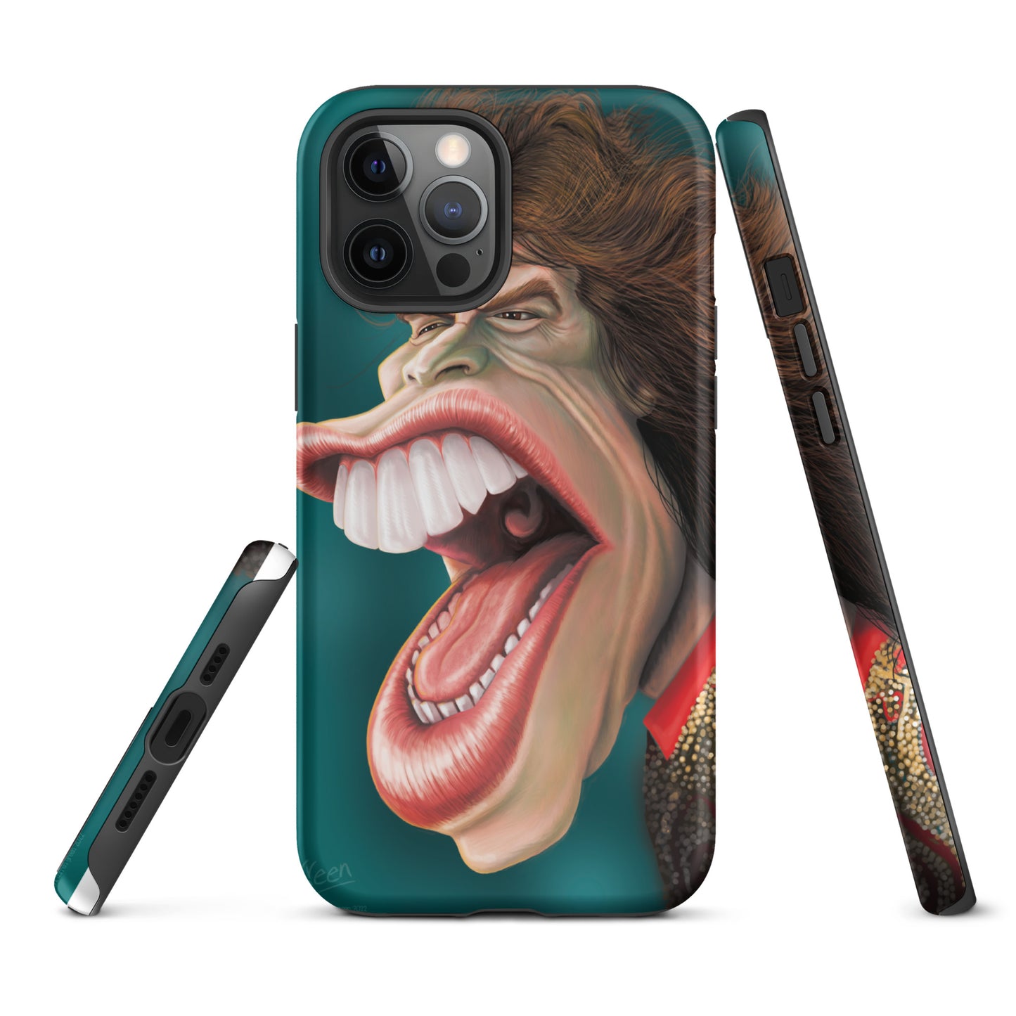 Tough iPhone case -  'Mick'  by Darren Green