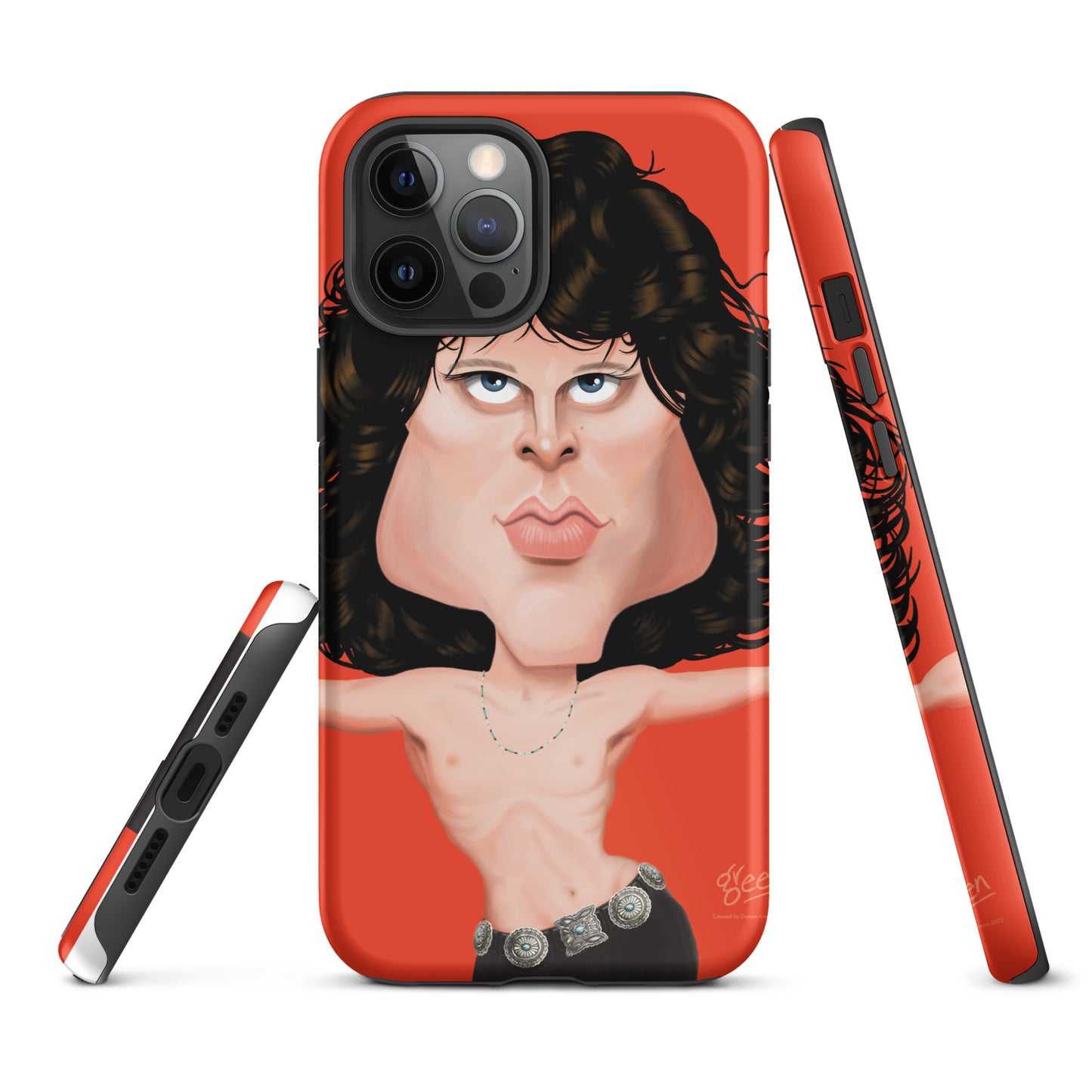 Tough iPhone case - 'Jim' by Darren Green