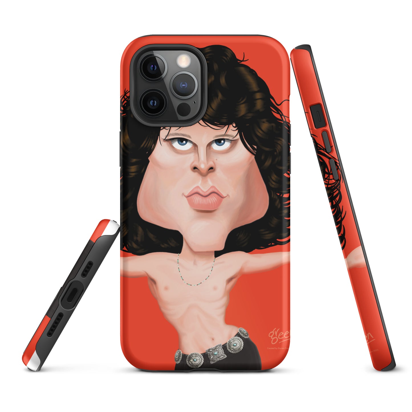 Tough iPhone case 'Jim' by Darren Green