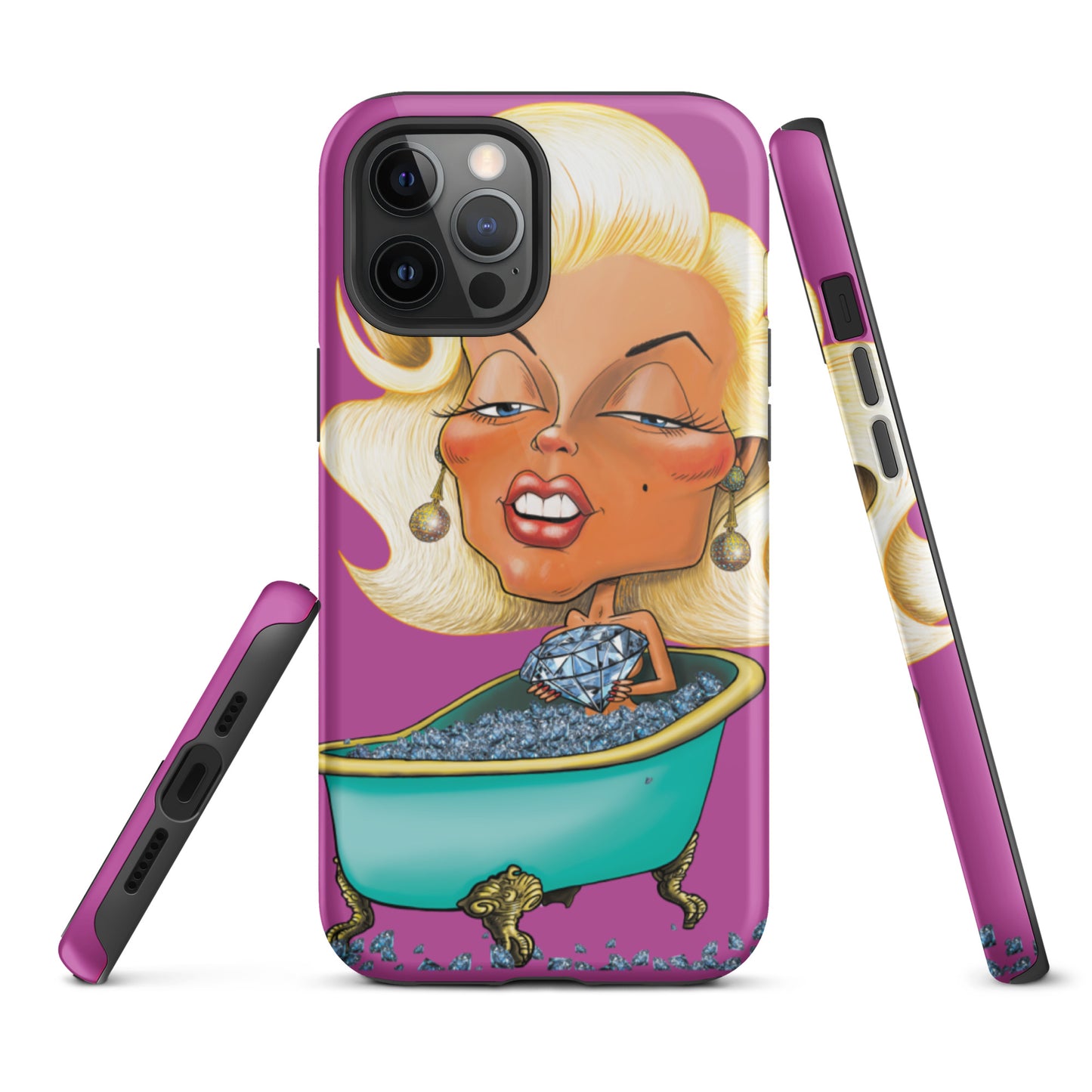 Tough iPhone case  - MARILYN by Darren Green