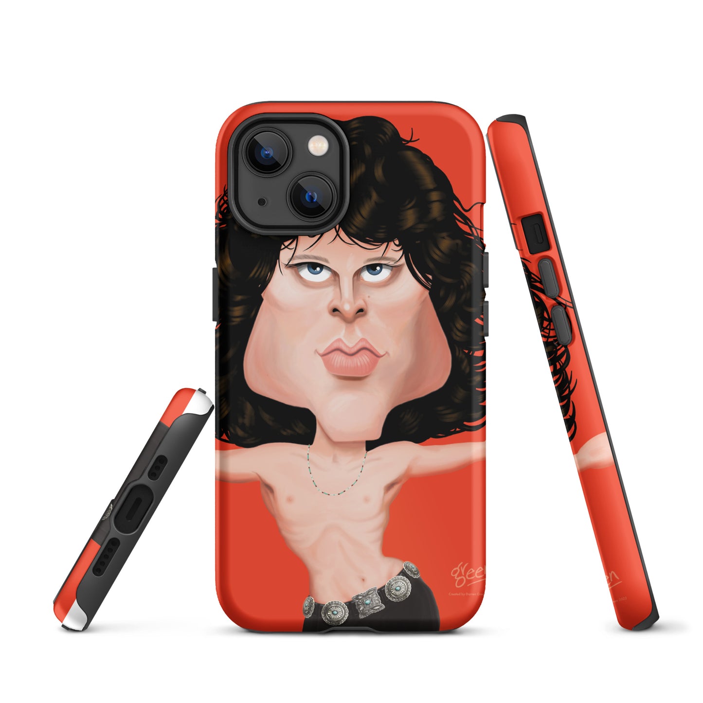 Tough iPhone case 'Jim' by Darren Green